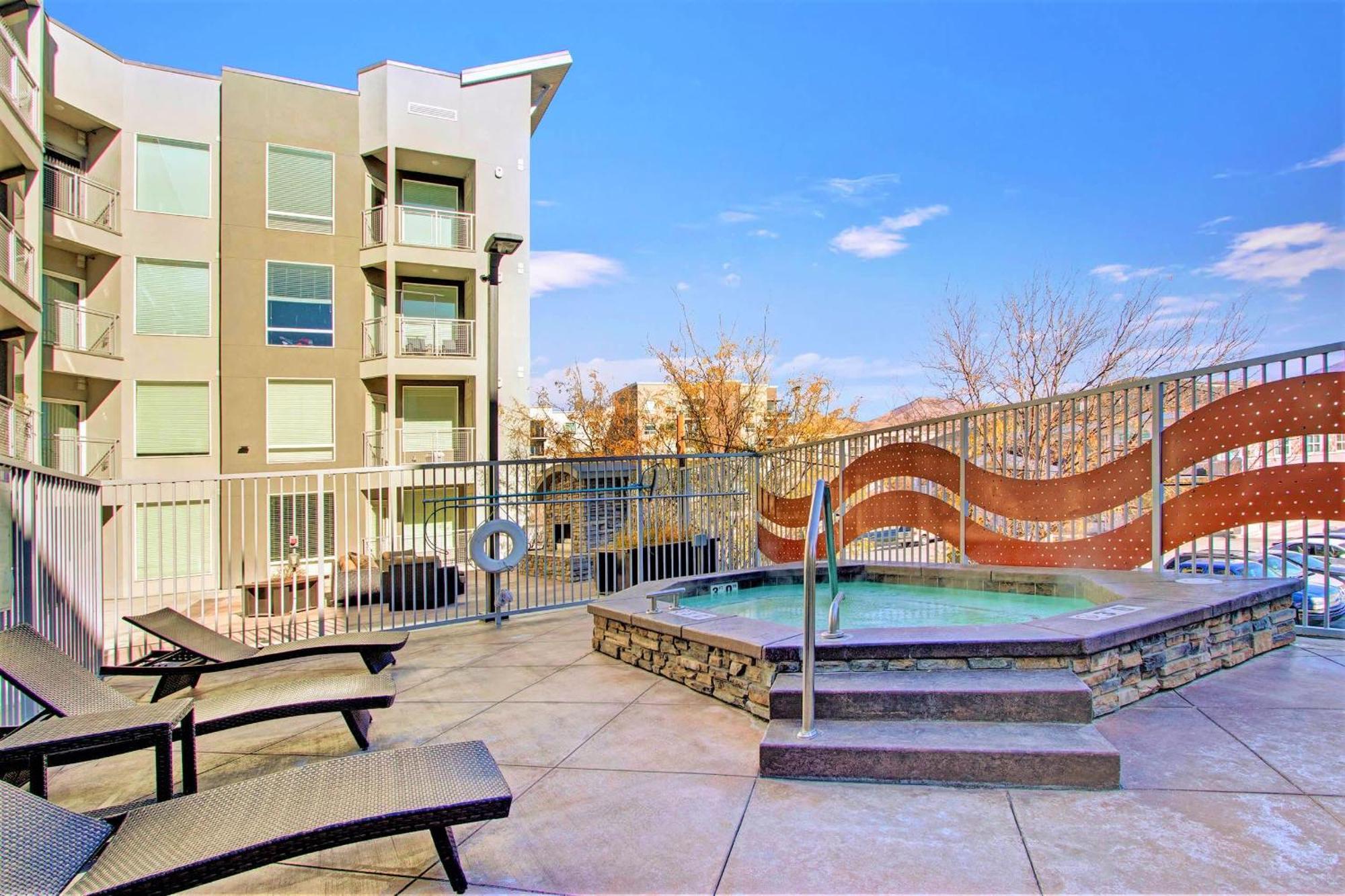 Luxury Condo In The Library Square District Salt Lake City Eksteriør bilde